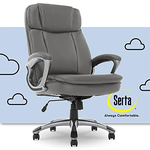 serta big tall office chair with headrest        
        <figure class=